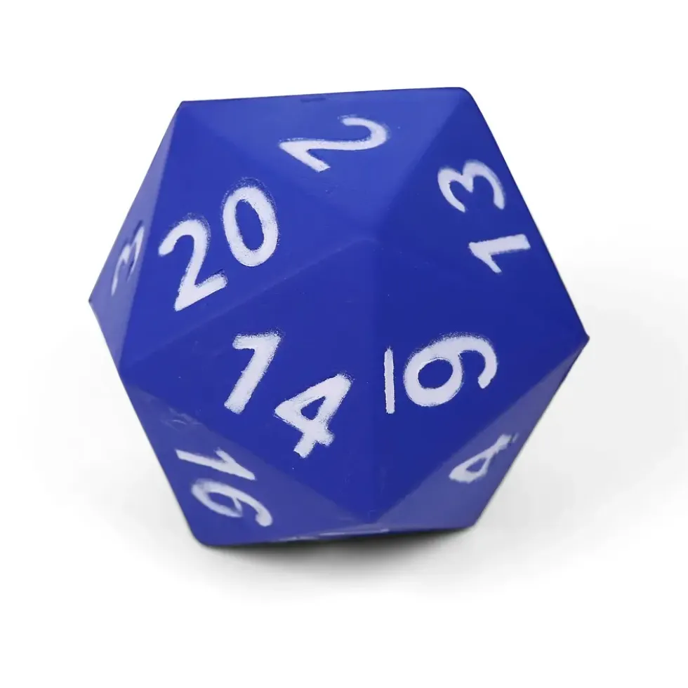 Terning 20-sidet med tall