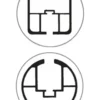 Tilbehør bakkehylse | 80x80 mm & ø 83 mm