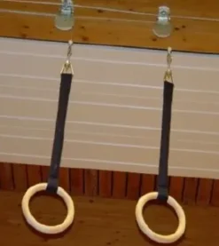 Turnringer takhengt og heisbare