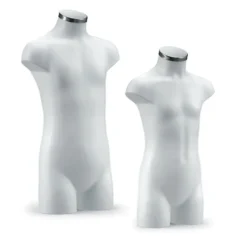 Utstillingsdukke Torso barn 3/4
