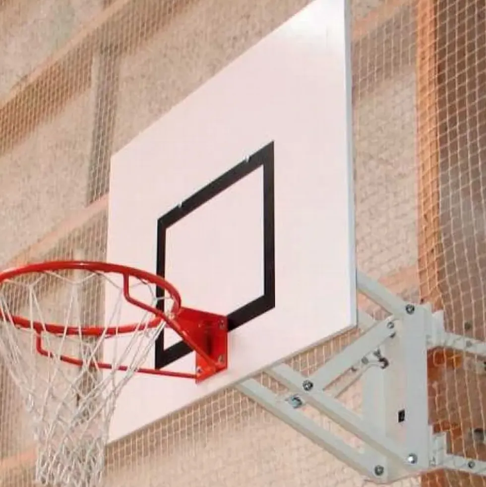 Vegghengt basketstativ med standard kurv