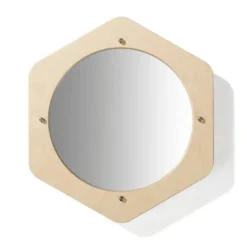 Veggpanel Hexagon Speil