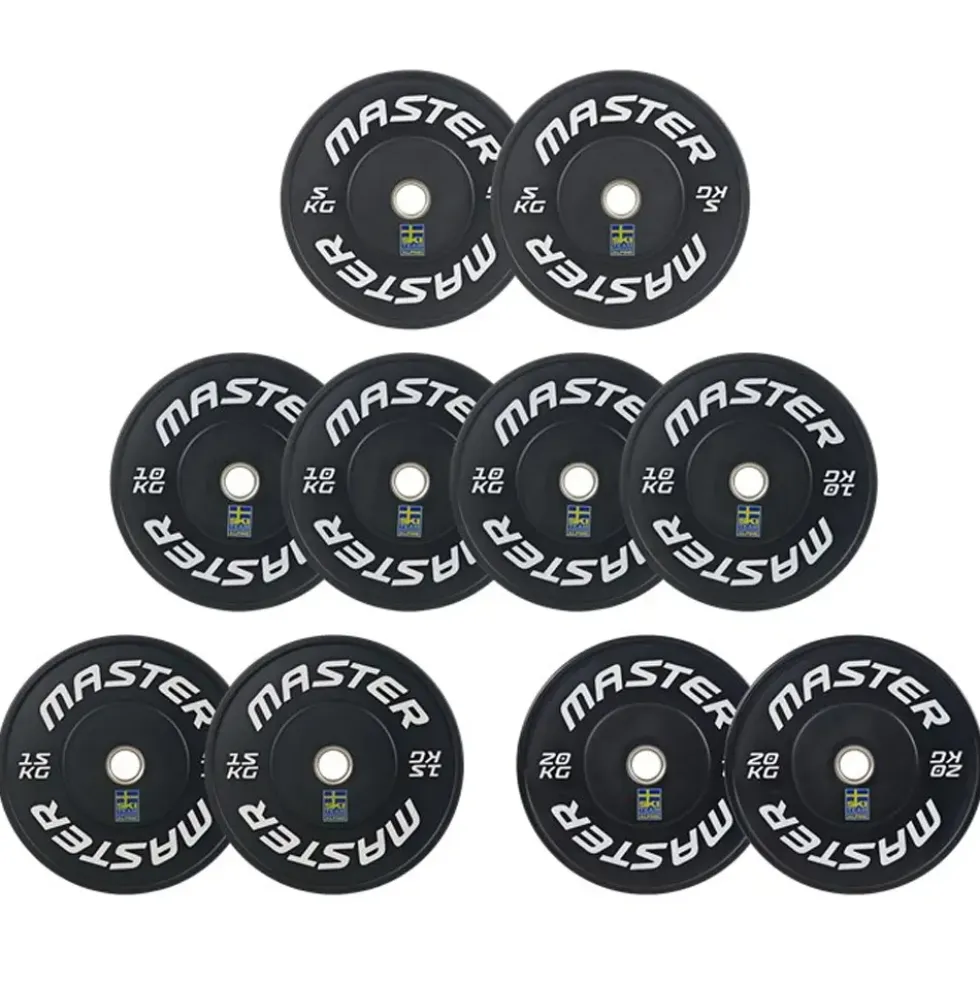 Vektskivesett Bumper SKI 120 kg