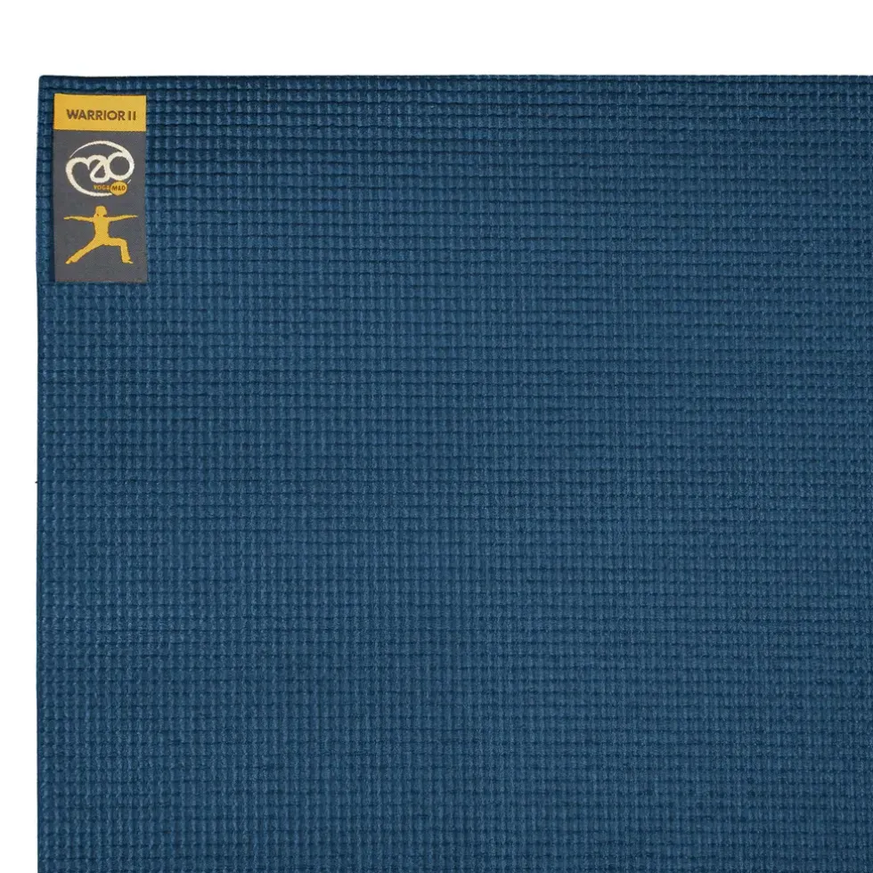 Yogamatte Warrior II Blå