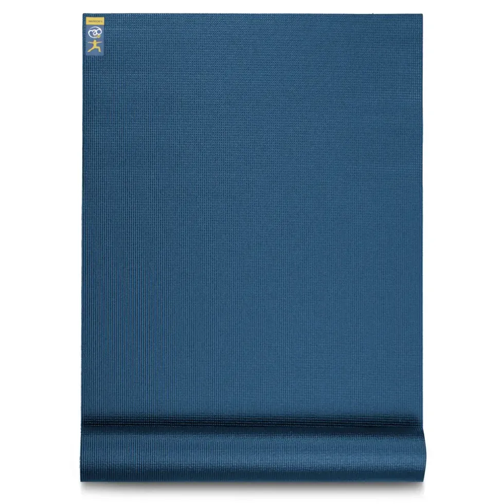 Yogamatte Warrior II Blå