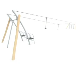Zipline Dobbel i Robinia